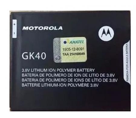 Bateria Celular Motorola Moto G4 play, Moto G5 Gk40 Xt1671 Xt1672