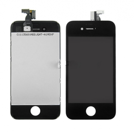 Display Lcd Tela Touch Frontal  Iphone 4S Preto