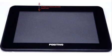 Display Lcd Tela Touch Tablet Ypy Ab7e Positivo Preto