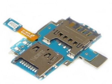 Flex Conector Chip Simcard Samsung Gt-i9070 S2 Lite