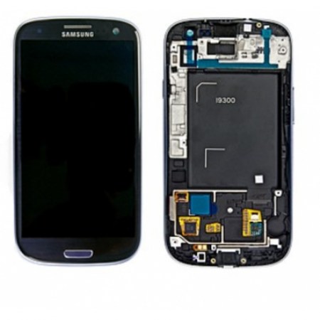 Display Lcd Tela Touch Frontal Galaxy S3 I9300 Azul Samsung