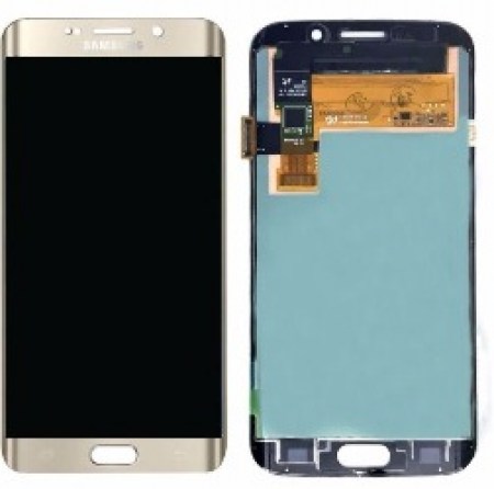 Display Lcd Tela Touch Frontal Galaxy S6 Edge G925 Dourado